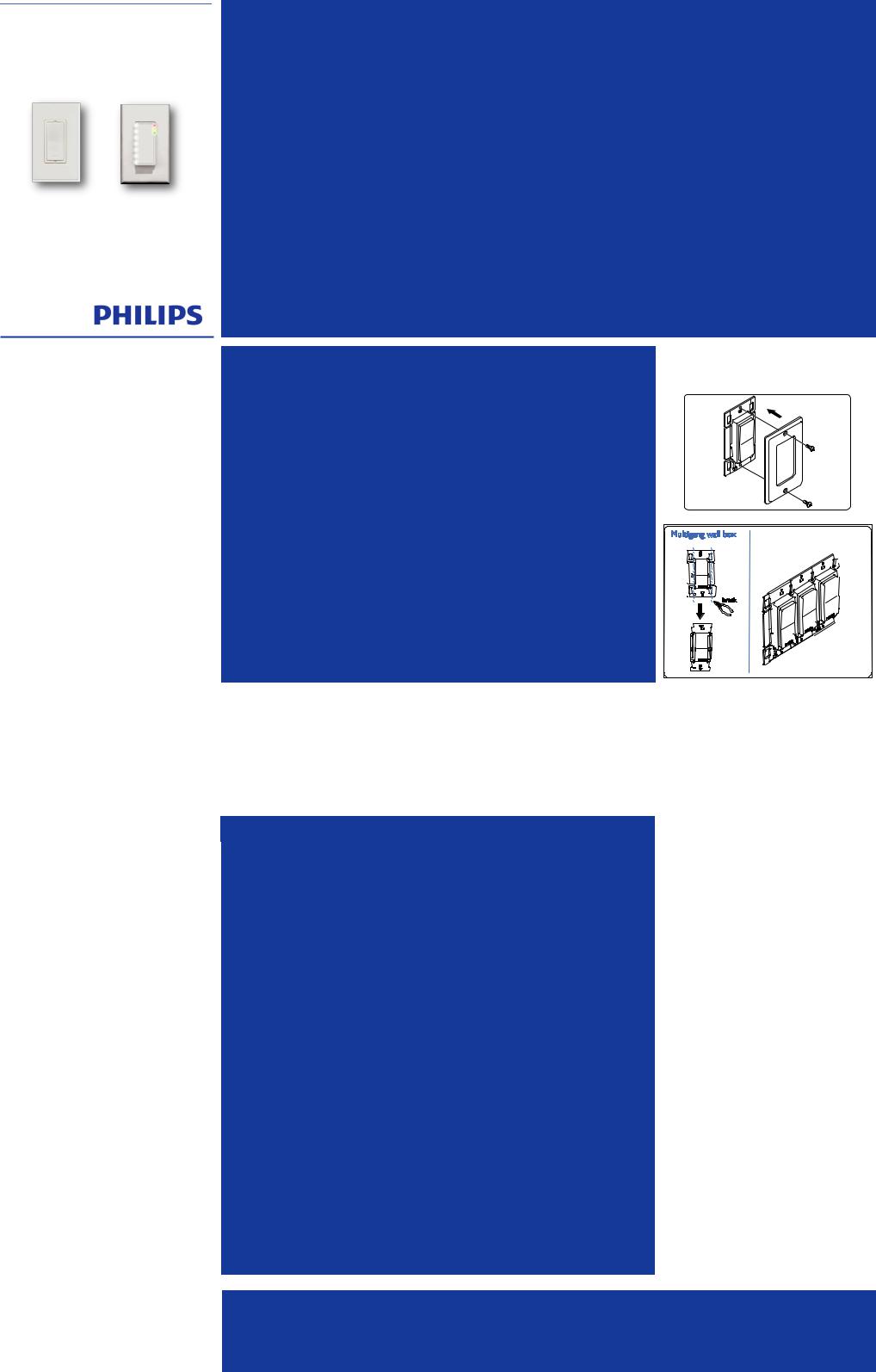 Philips LRD1730, LRA1721 User Manual