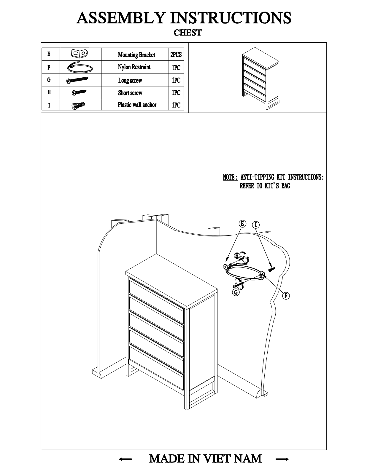 Wade Logan WDLN2064 Assembly Instructions - ManualMachine.com