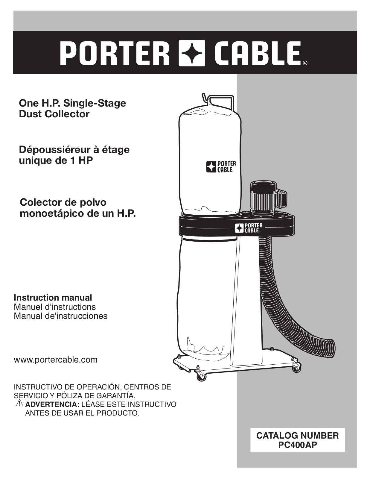 Porter-Cable N066288 User Manual