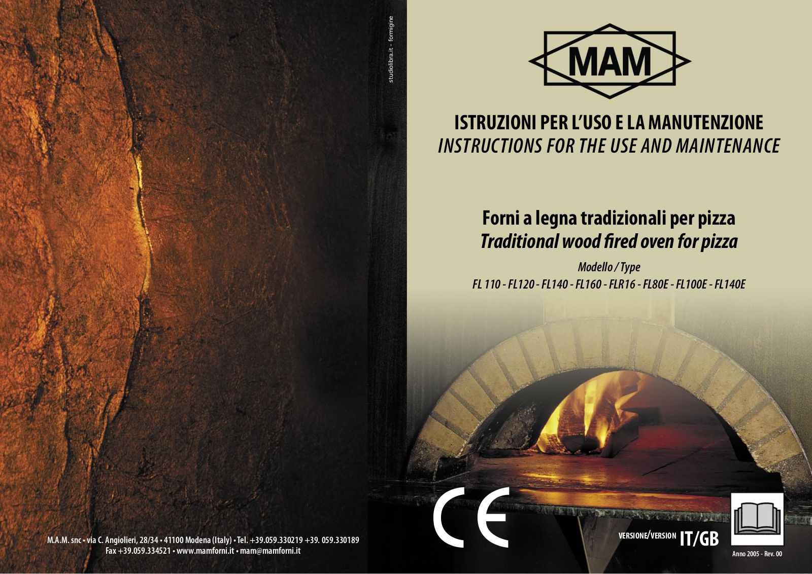 MAM FL140, FL110, FL160, FL120, FLR16 Instructions Manual - ManualMachine.com