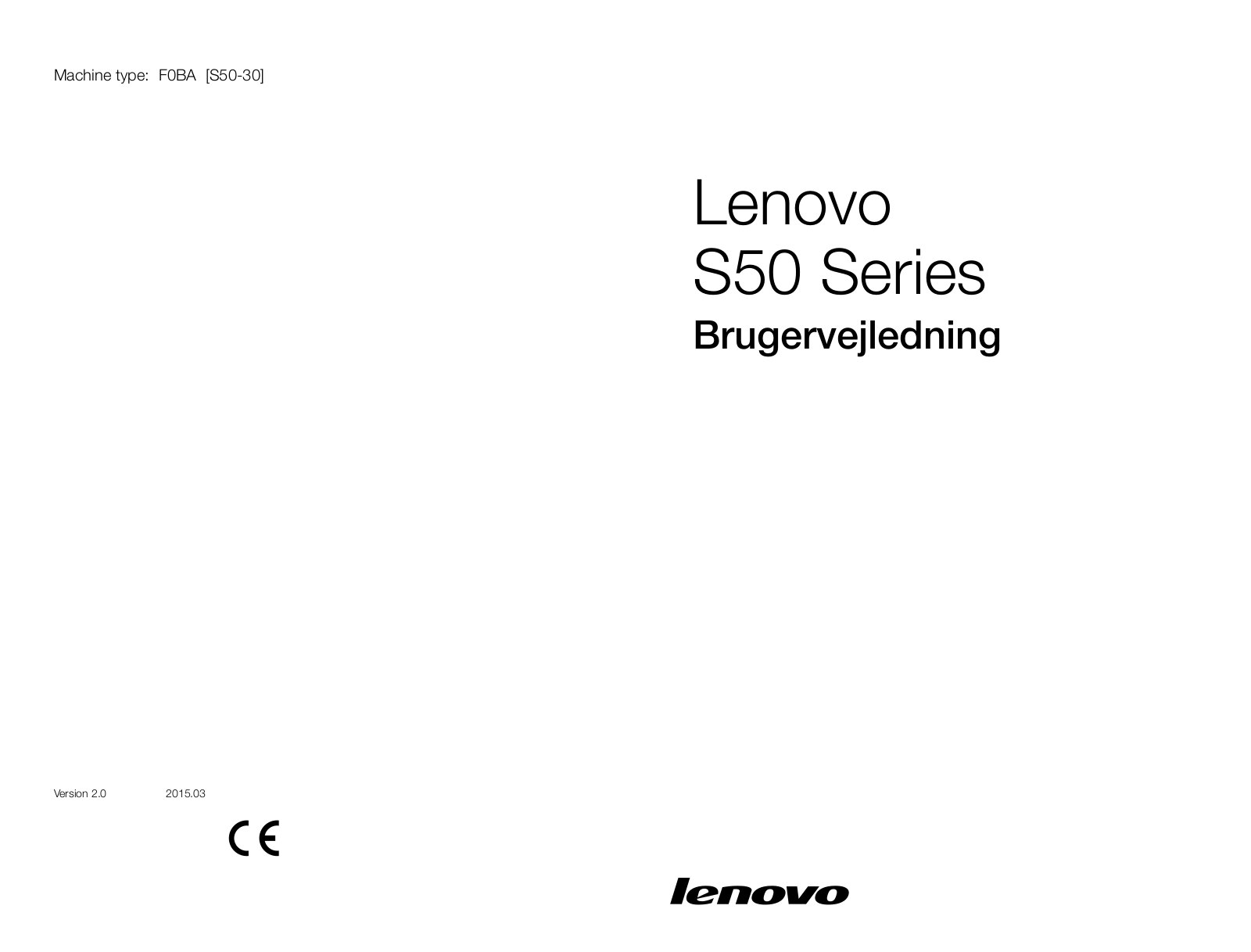 Lenovo S50 Series User Guide