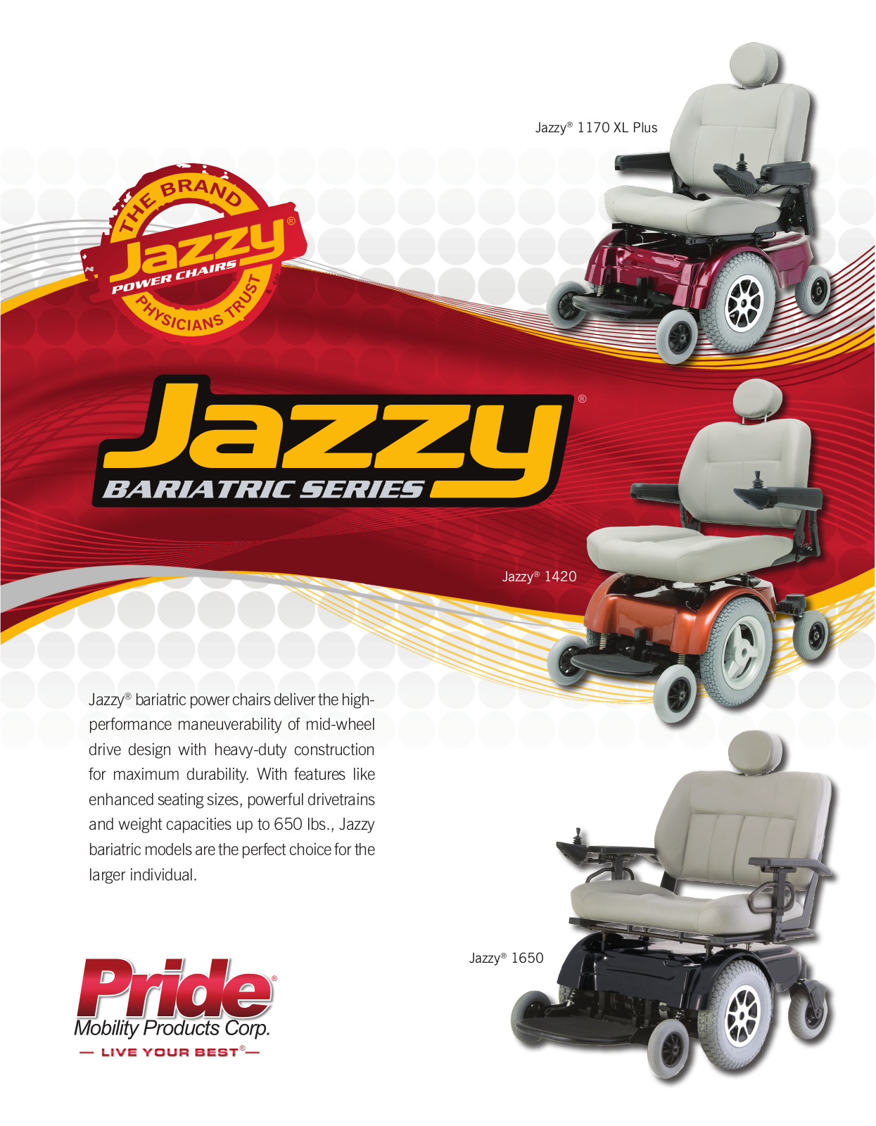 Pride Mobility 1170 XL User Manual