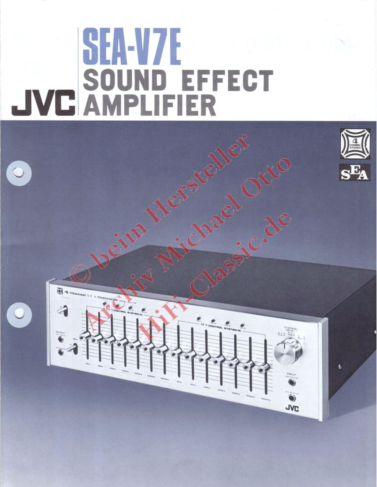 JVC SEA-V7E brochure - ManualMachine.com