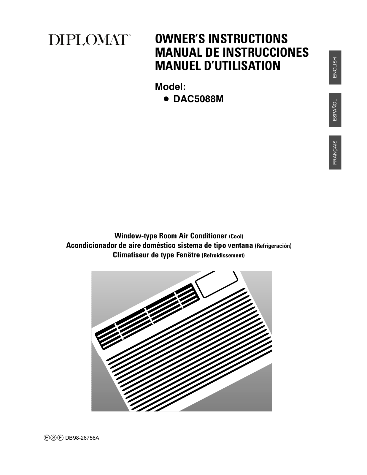 Danby DAC5088M User Manual