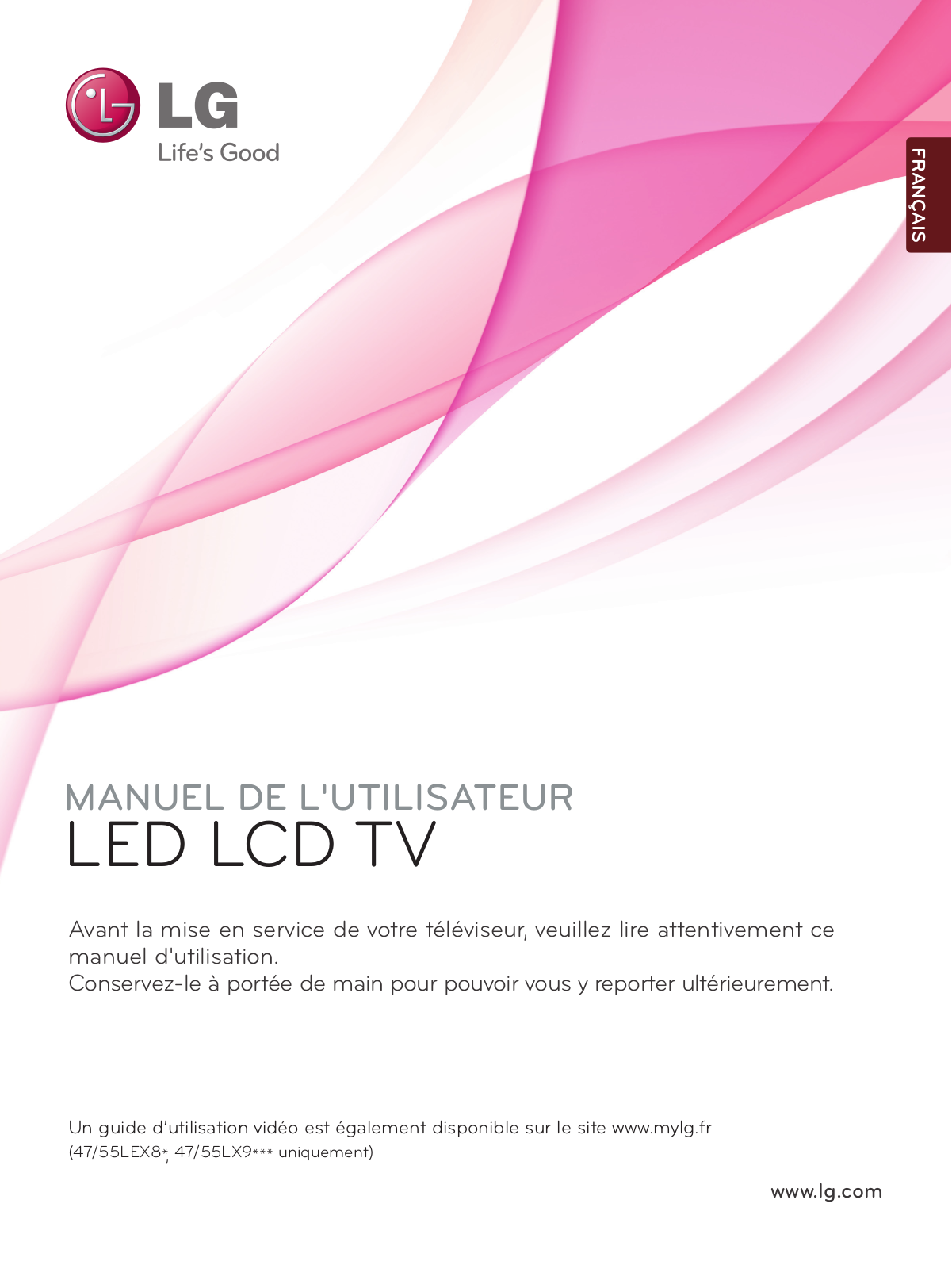 LG 55LEX8 Owner’s Manual