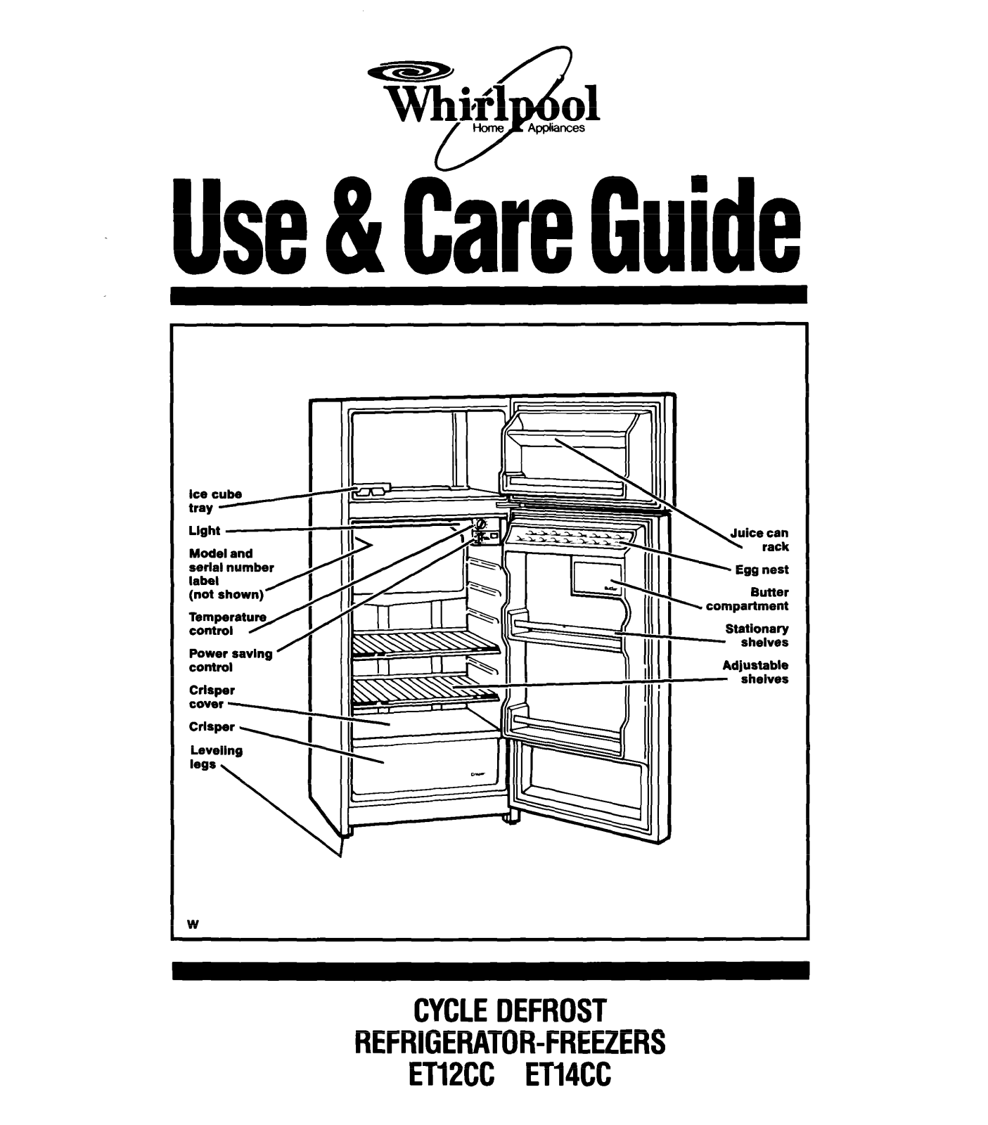 Whirlpool ETl2CC User Manual - ManualMachine.com