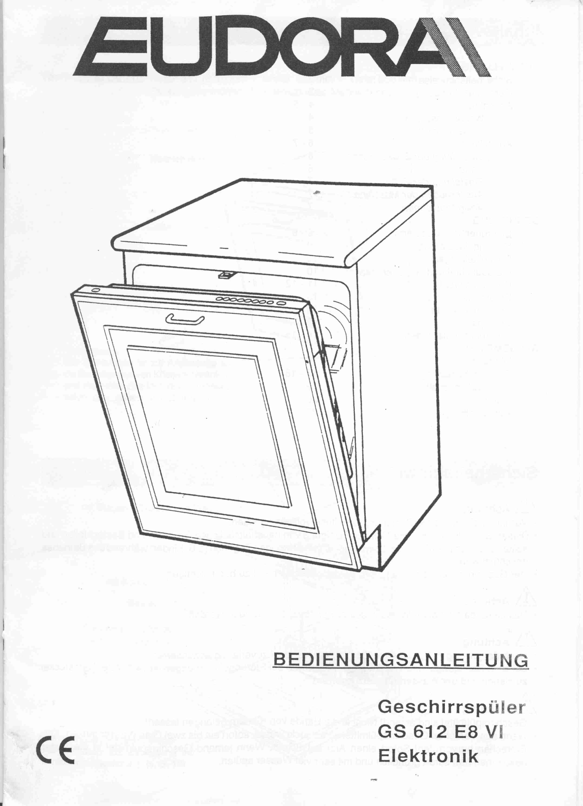 Eudora GS 612 User Manual