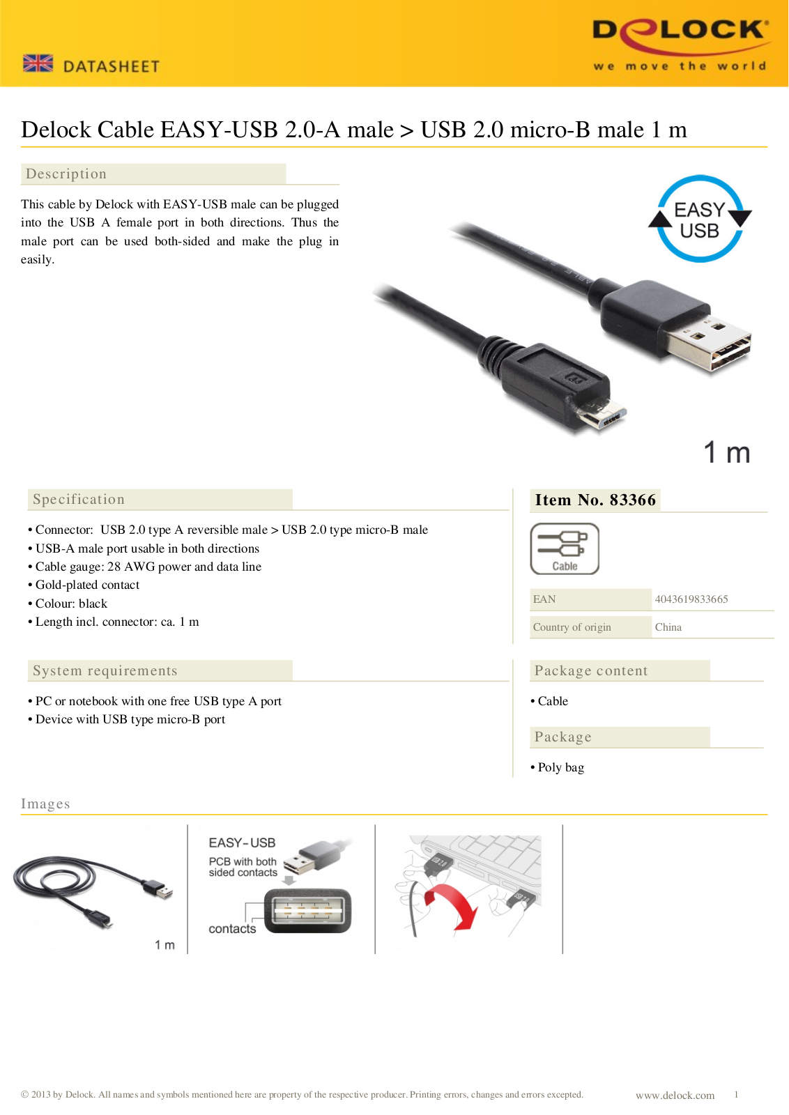 DeLOCK 83366 User Manual - ManualMachine.com
