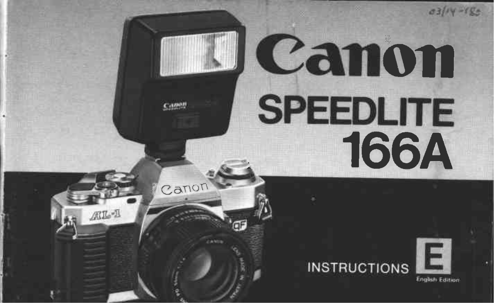 Canon 166 A User Manual