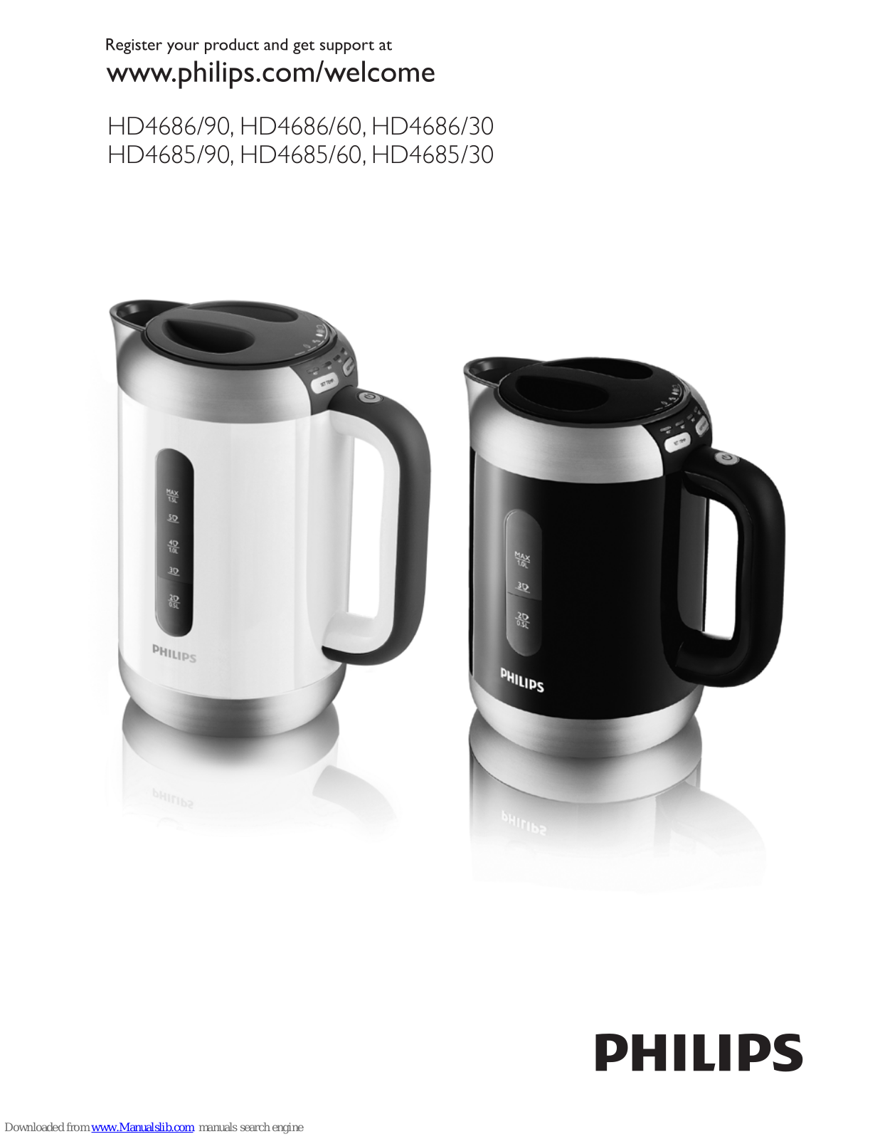 Philips HD4686/90, HD4686/60, HD4685/30, HD4686/30, HD4685/90 User Manual - ManualMachine.com