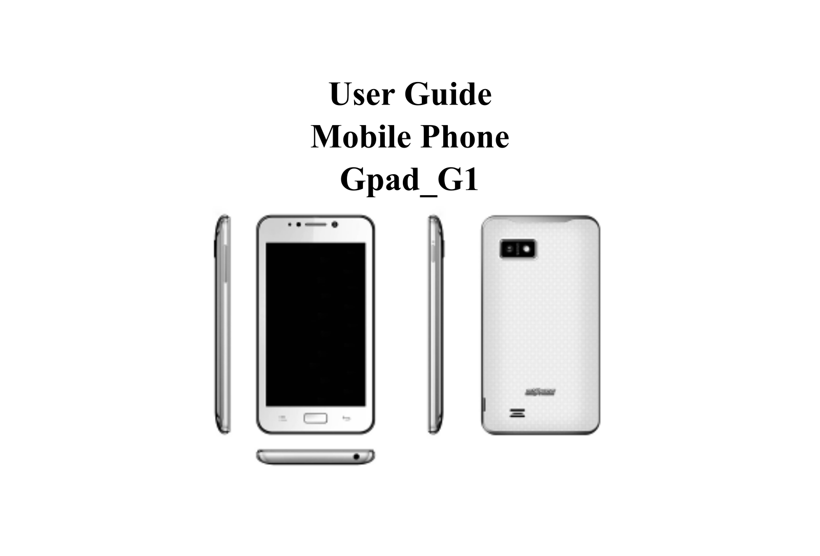 Gionee Gpad G1 User Manual