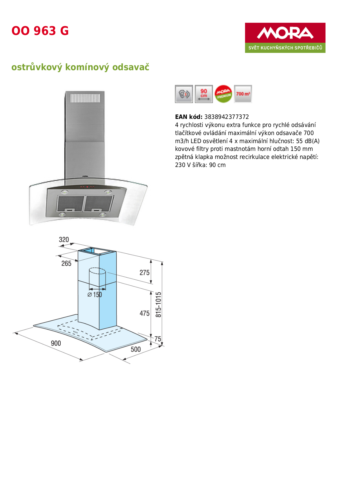 Mora OO 963 G User Manual