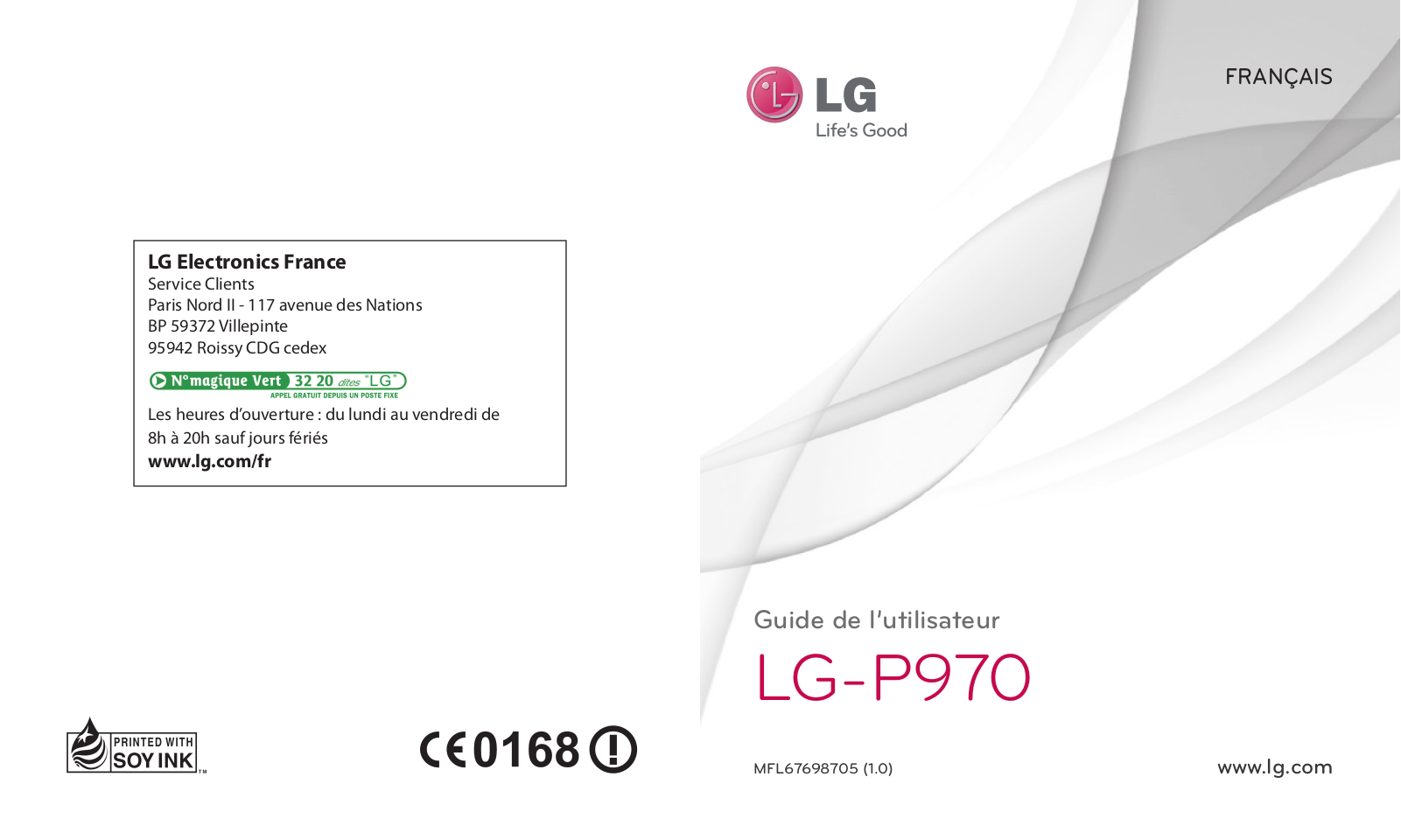 LG Maximo Black Instruction Manual