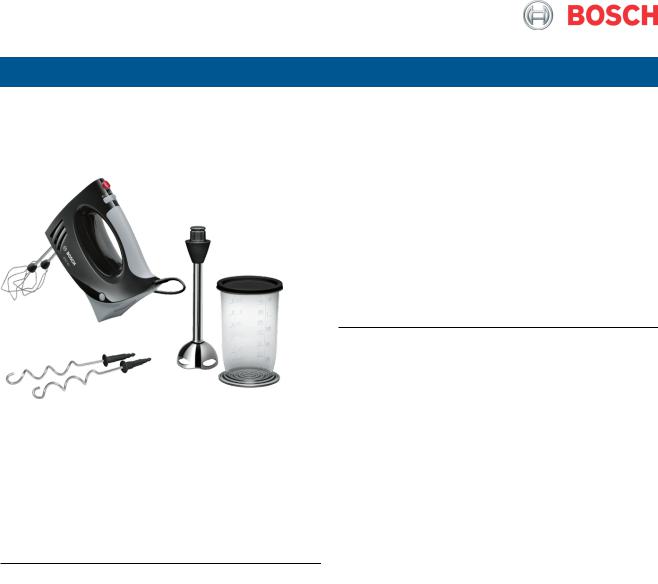 Bosch MFQ35SL User Manual