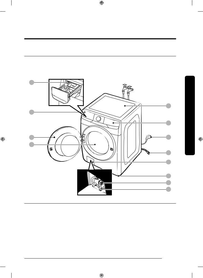 Samsung WF45R6100AC INSTALLATION INSTRUCTIONS AND OPERATION MANUAL