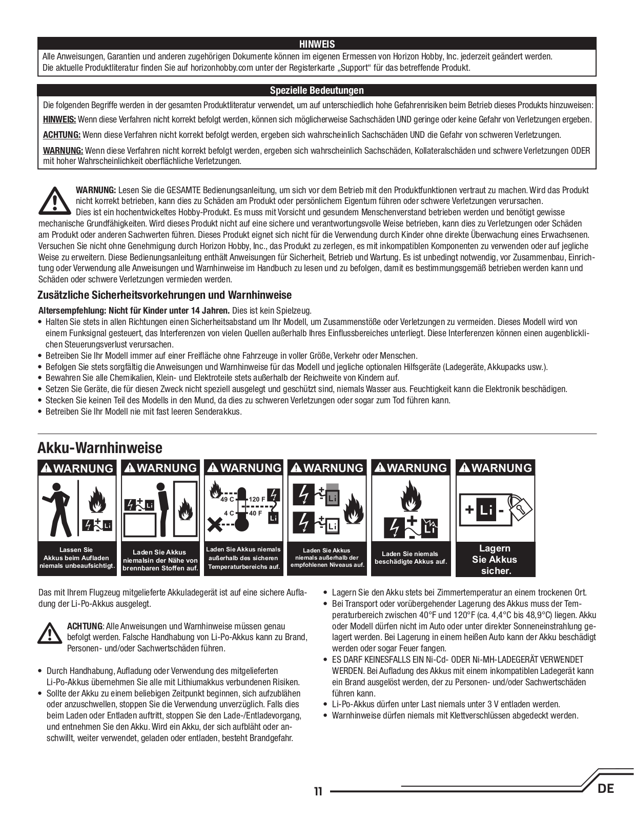 Blade 450 3D Instruction Manual