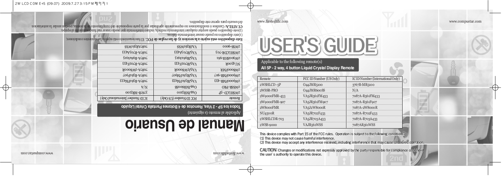 SEGI JR561WSS User Manual