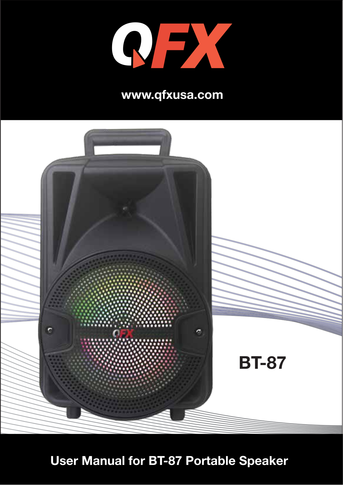 QFX BT-87 User Manual