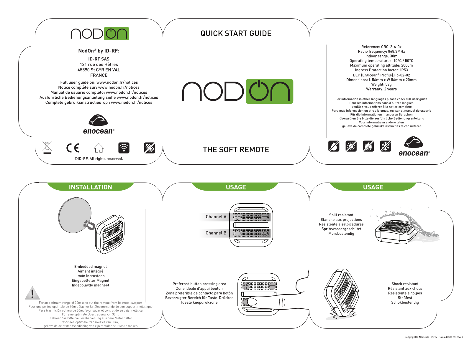NodOn CRC-2-6-06, CRC-2-6-03, CRC-2-6-02 User guide - ManualMachine.com
