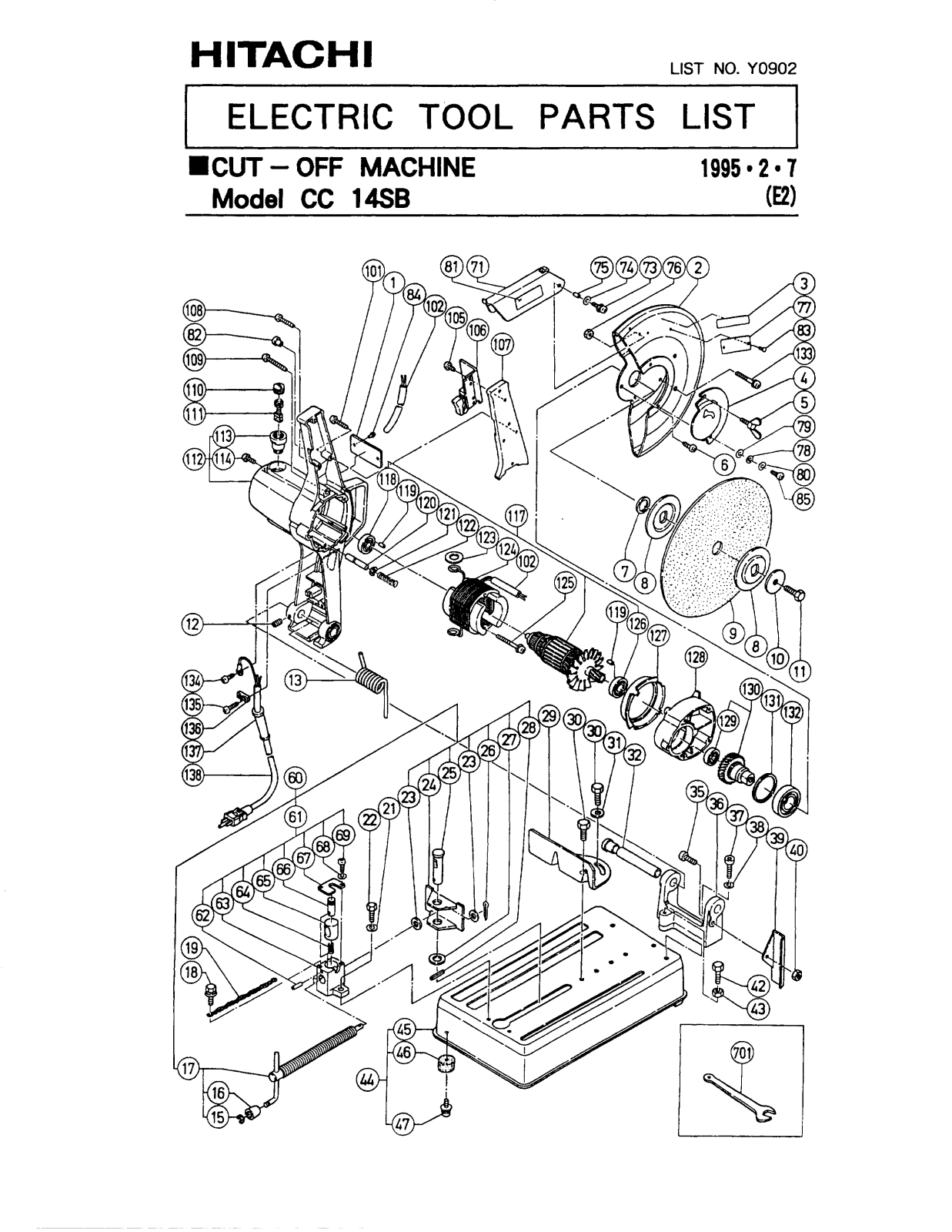 Hitachi CC14SB User Manual