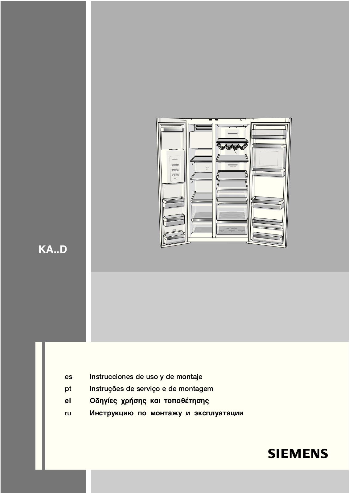 Siemens KA62DS51 User Manual