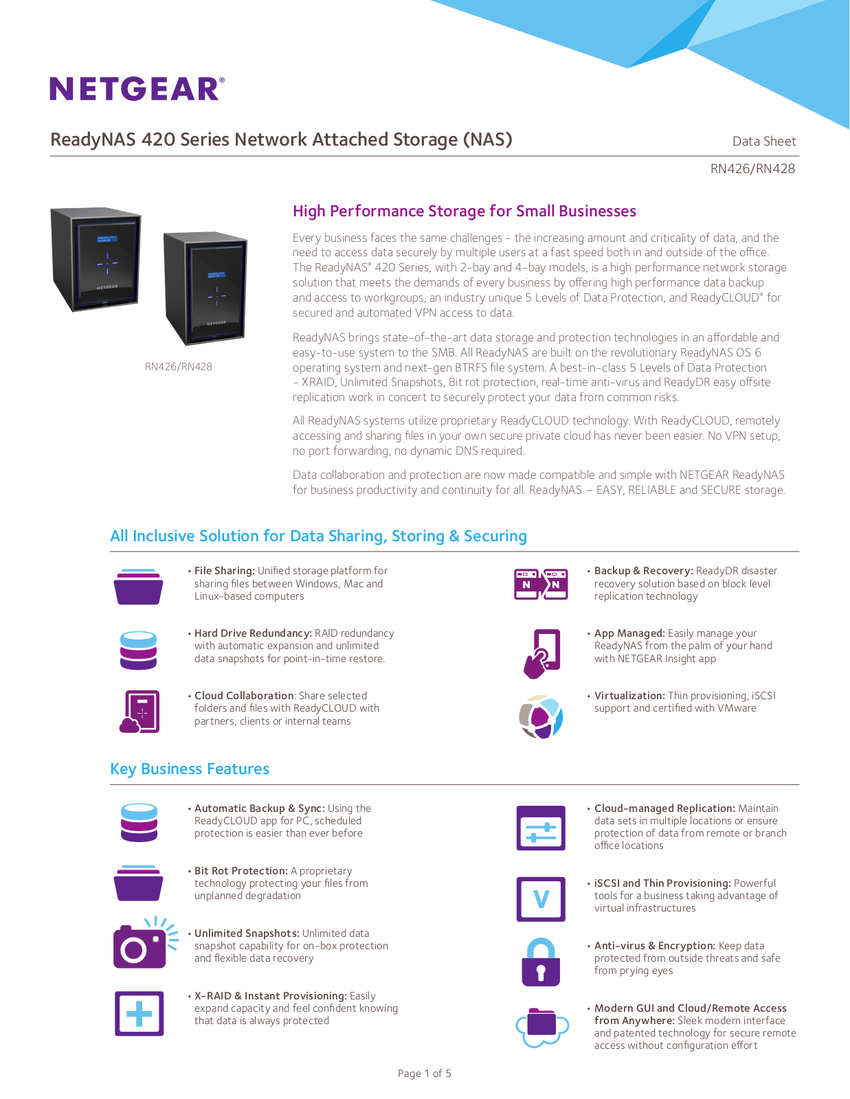 Netgear RN426E2 User Manual