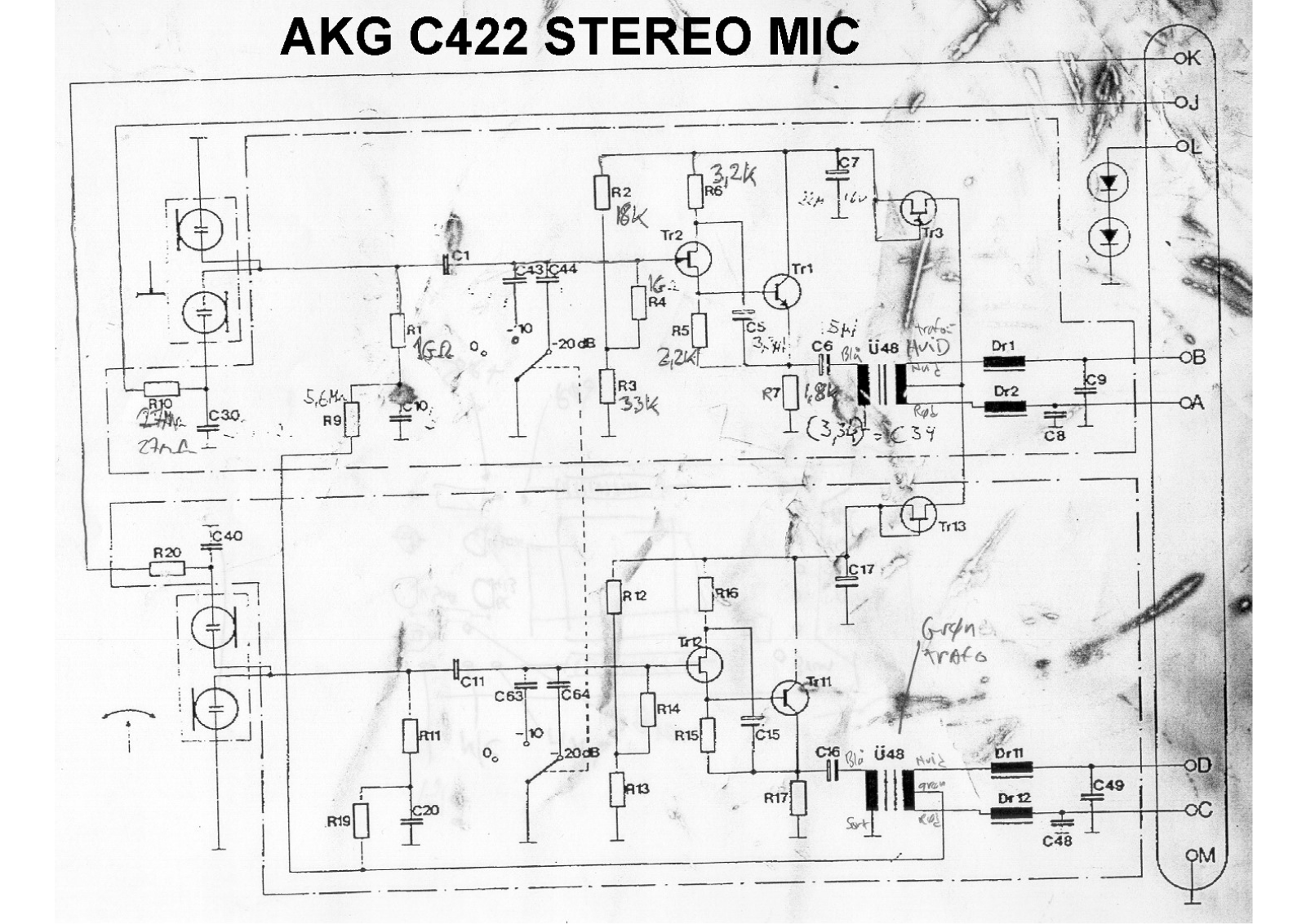 AKG C422 Schematic - ManualMachine.com