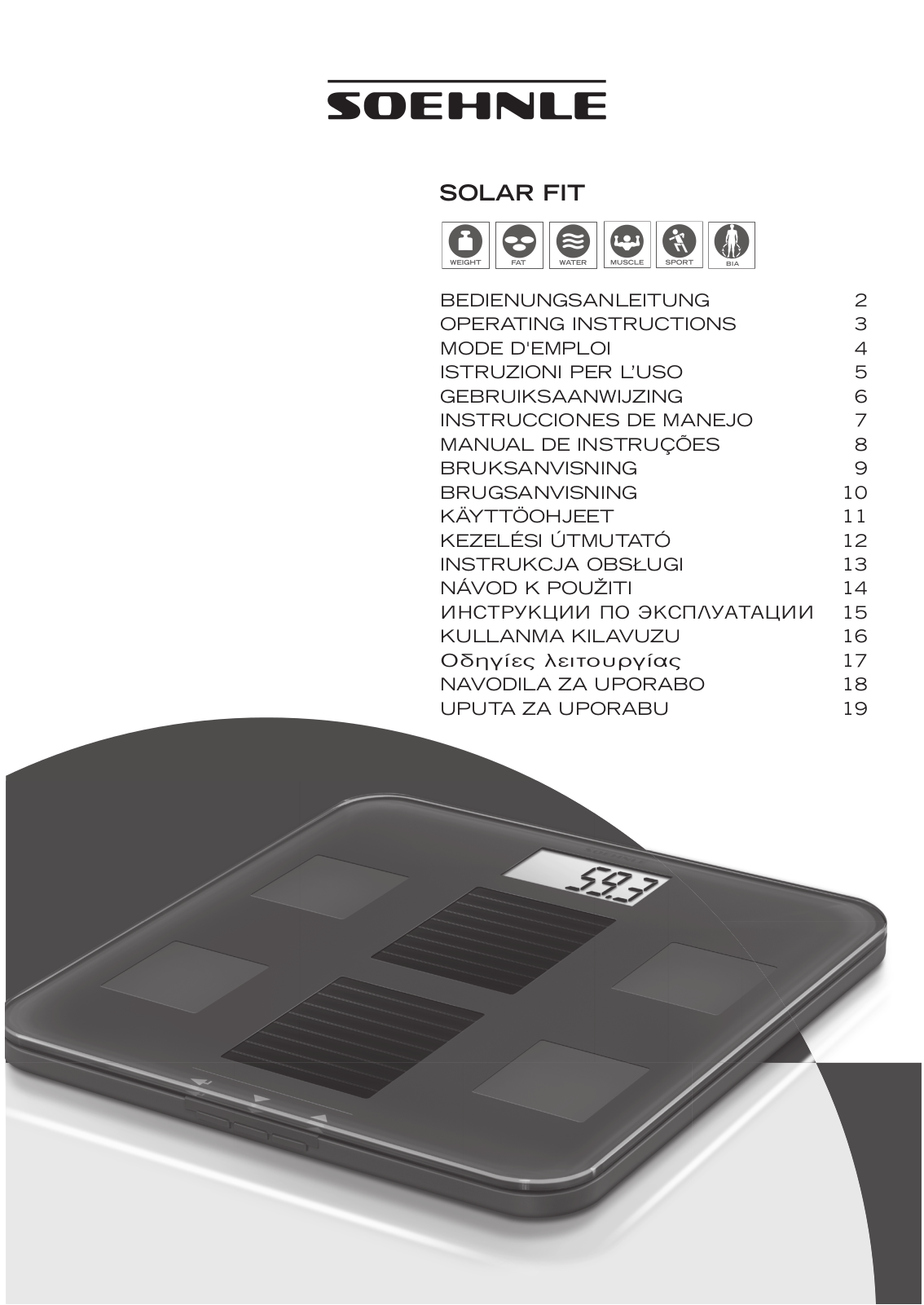 Soehnle Solar fit User Manual