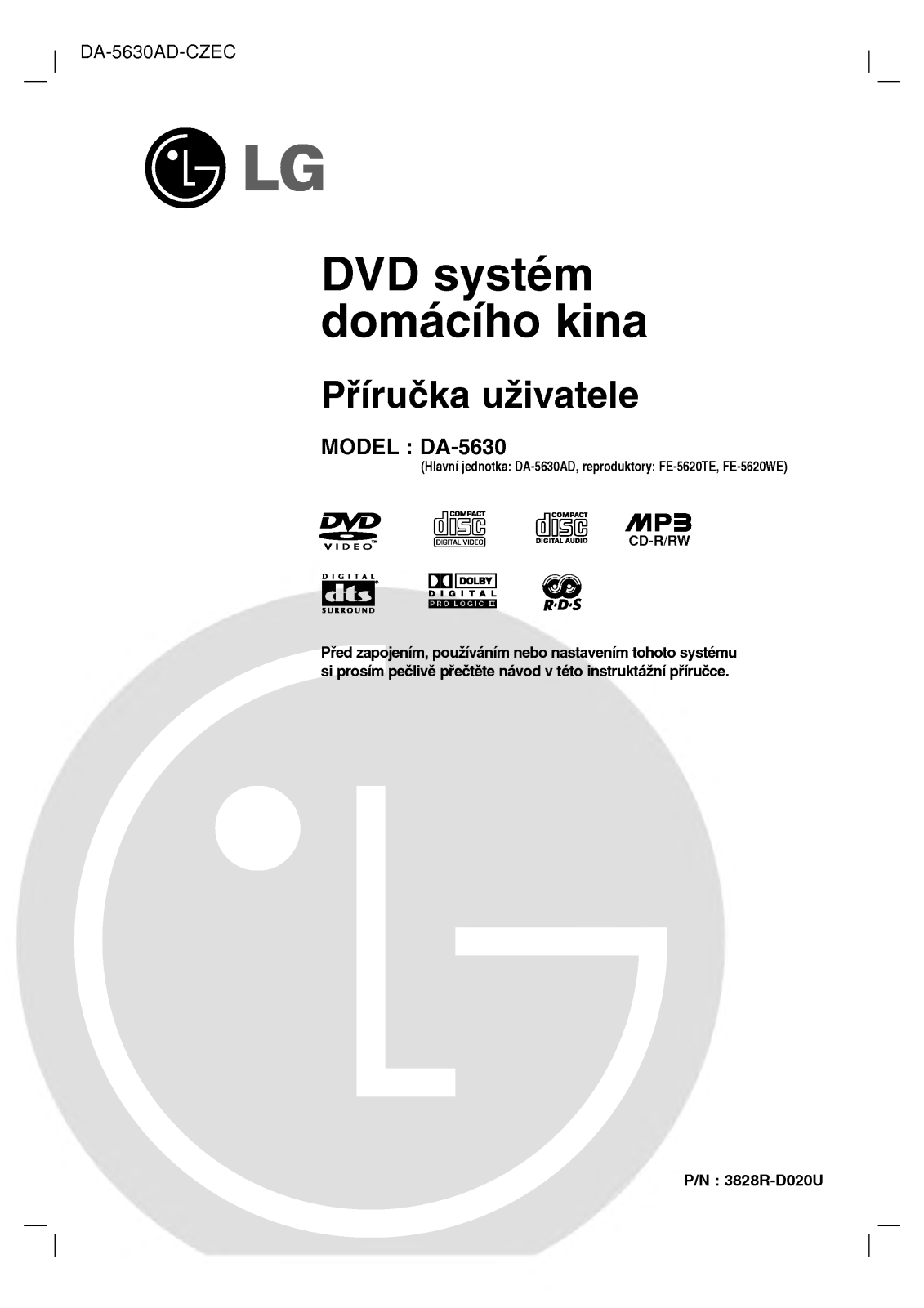 Lg DA-5630 User Manual