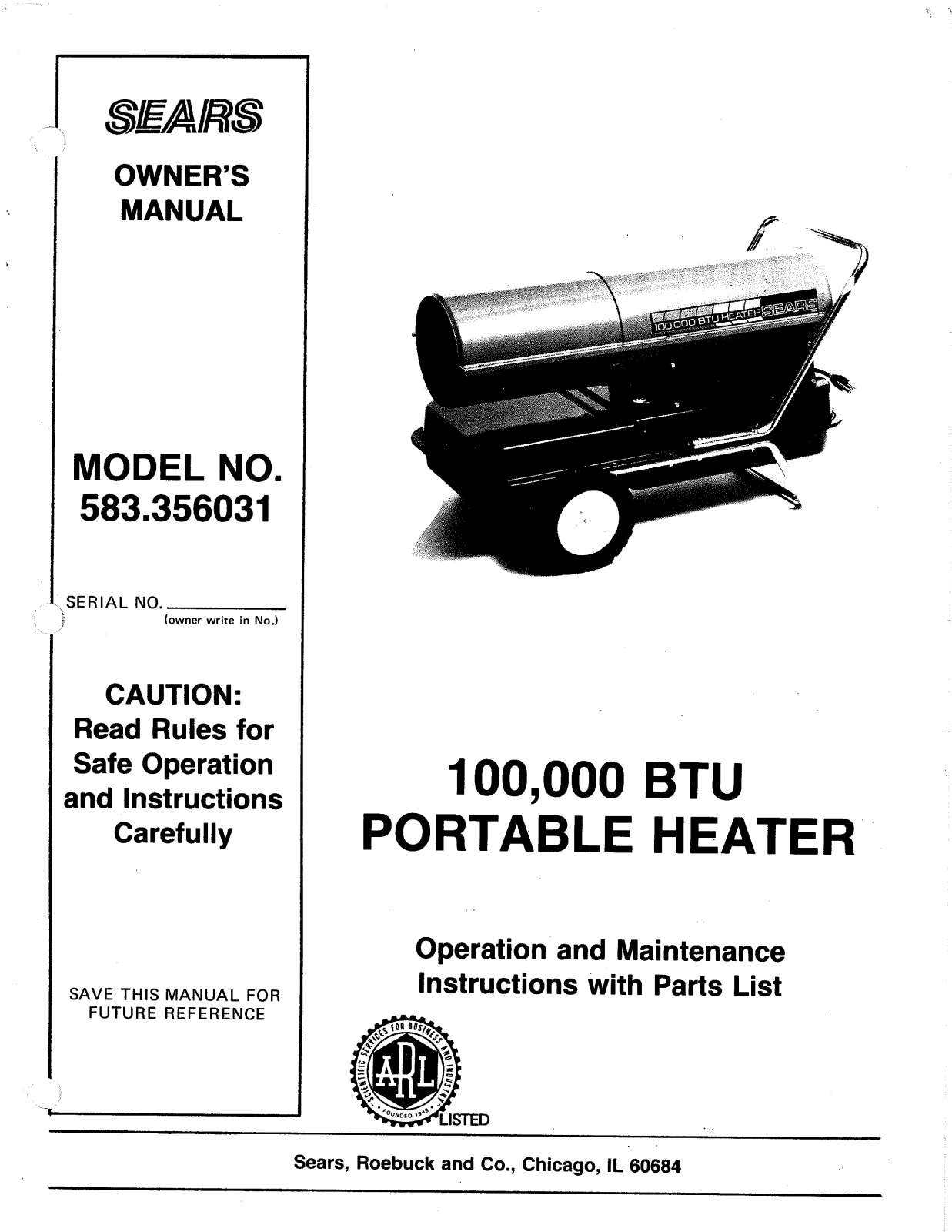 Desa Tech 356031 Owner's Manual