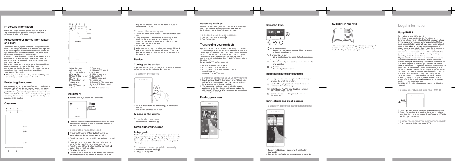 Sony PM0791 User Manual