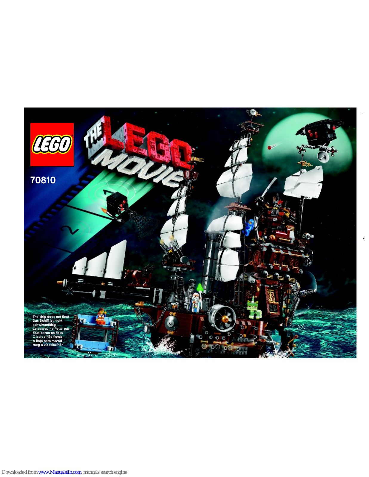 LEGO 70810 User Manual