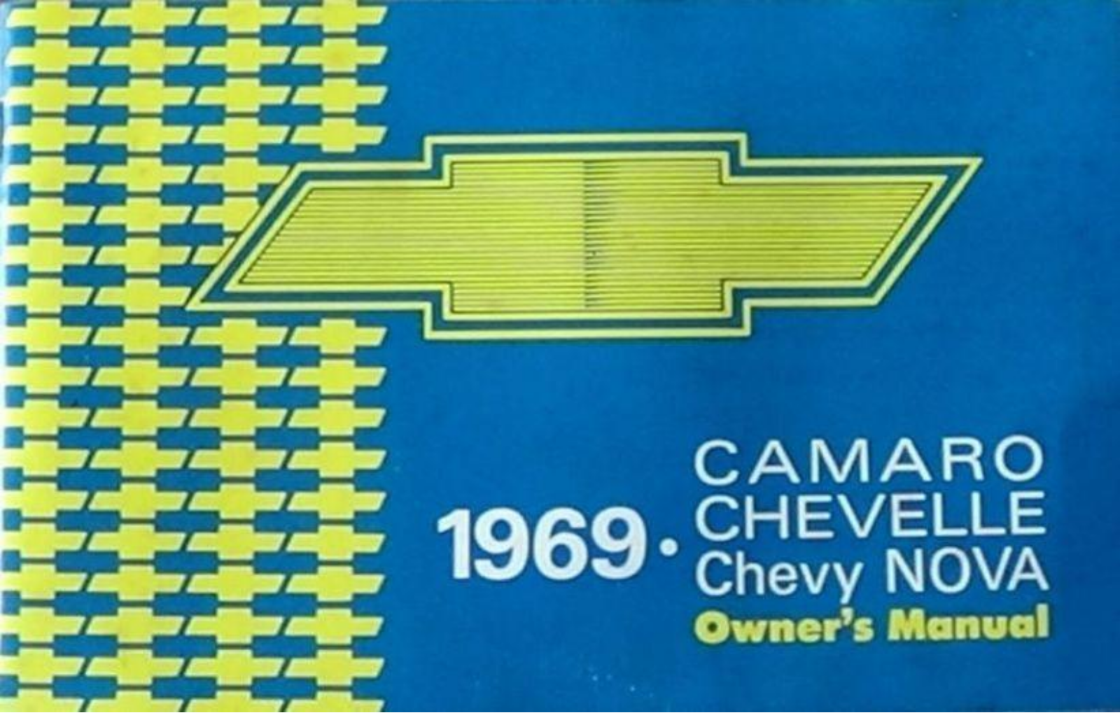 Chevrolet Camaro 1969 Operating Instructions