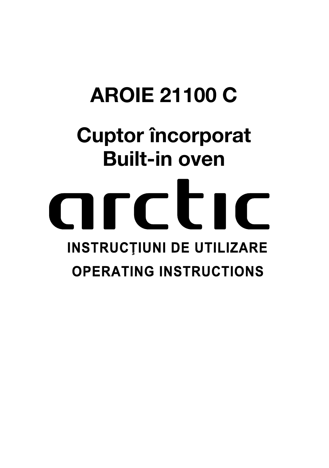 Arctic AROIE21100C User guide - ManualMachine.com