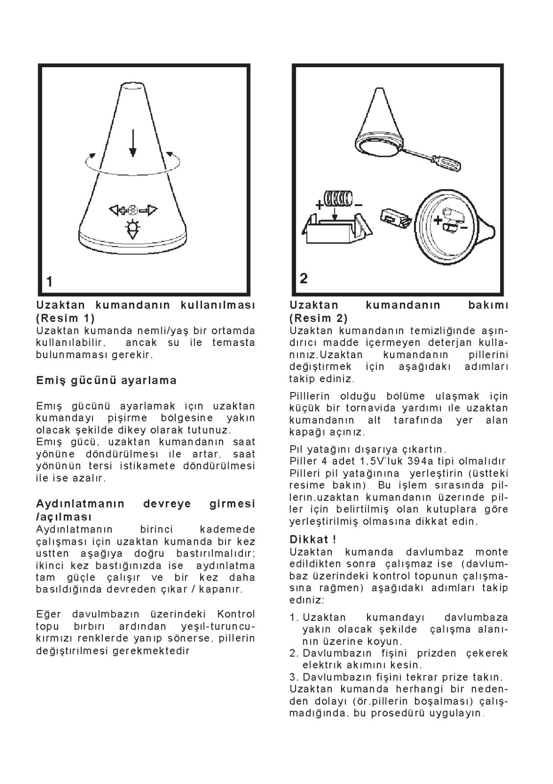 AEG RM8700 User Manual