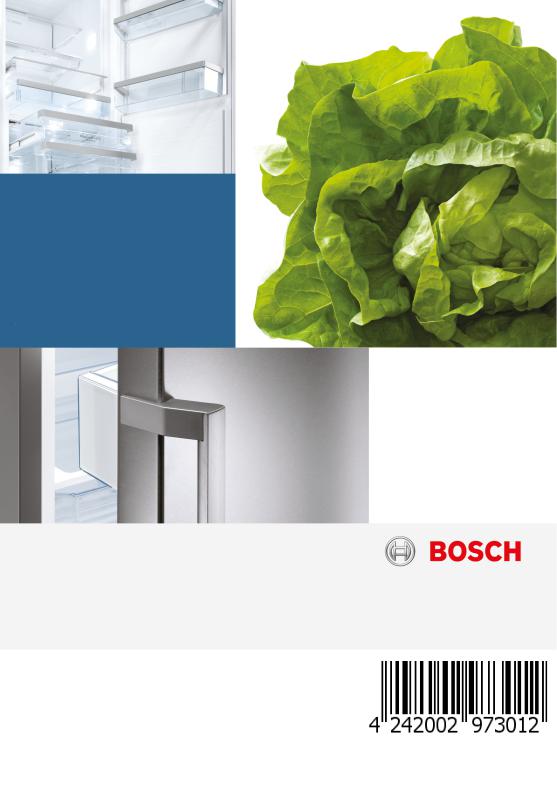 Bosch KGN36VL3A User Manual
