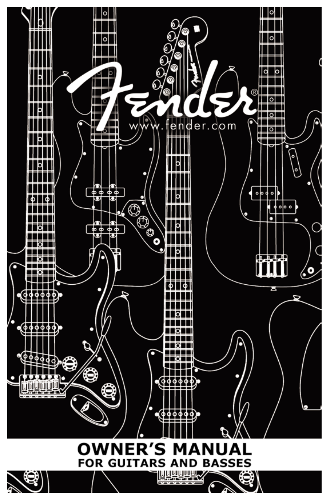 Fender ELECTRIC GUITARS AND BASSES User Manual