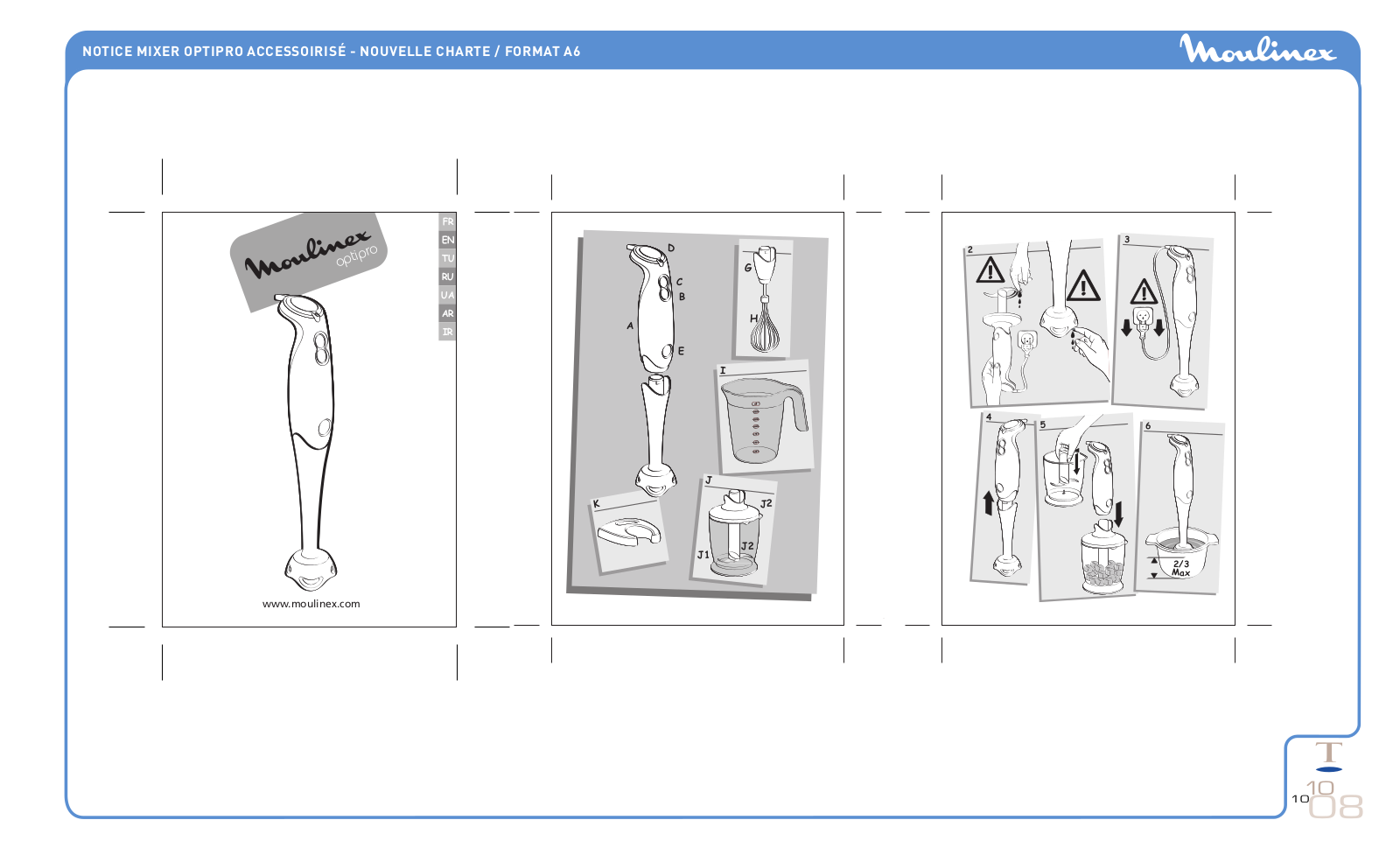 MOULINEX OPTIPRO DD 904143 User Manual