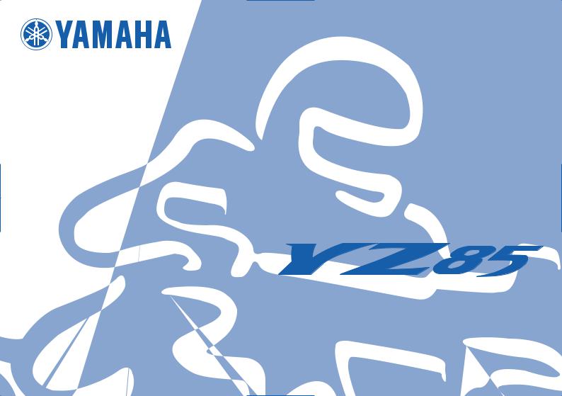 Yamaha YZ85, YZ85W1 Manual