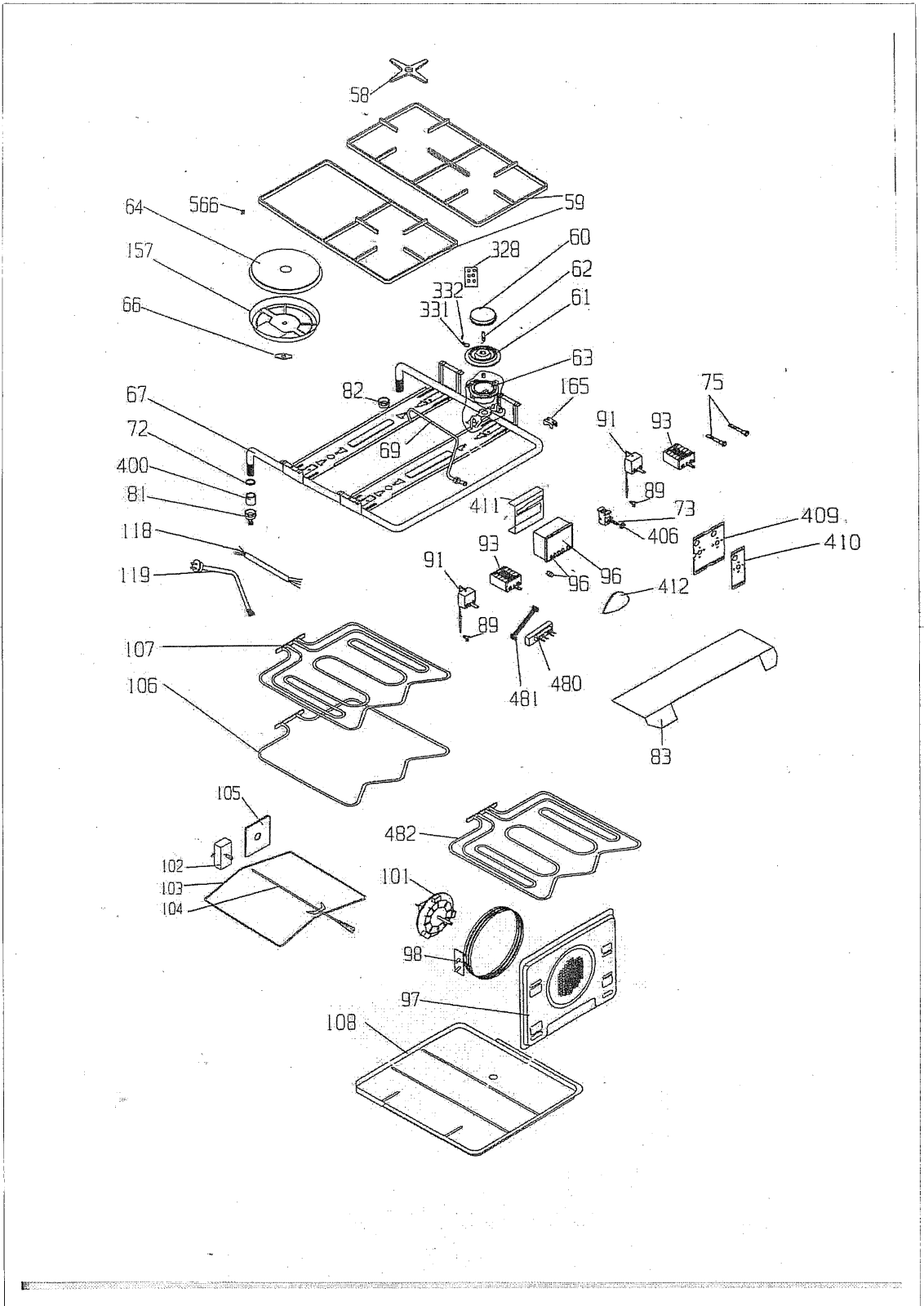 BEKO BFD6654 User Manual