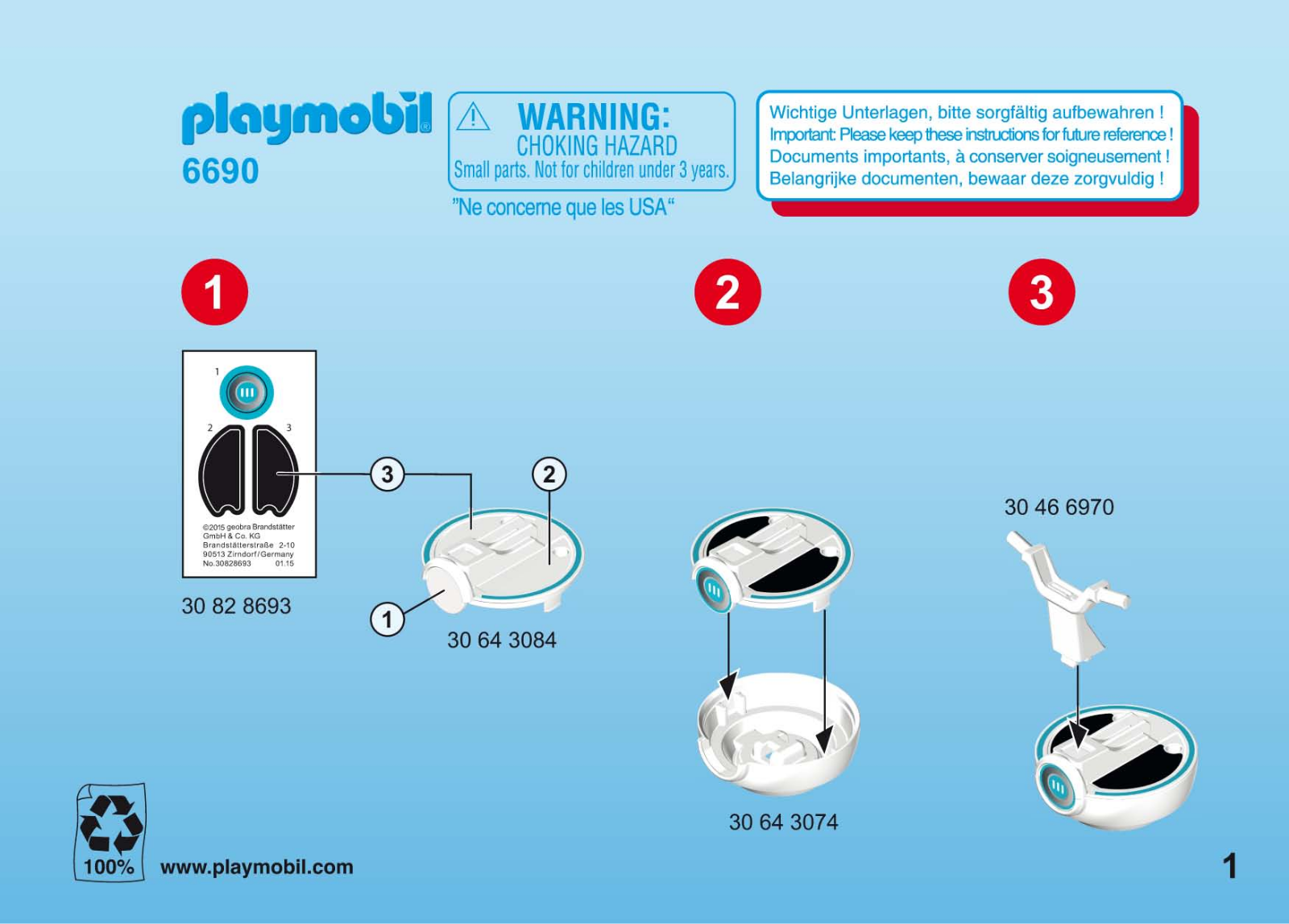 playmobil 6690 Service Manual