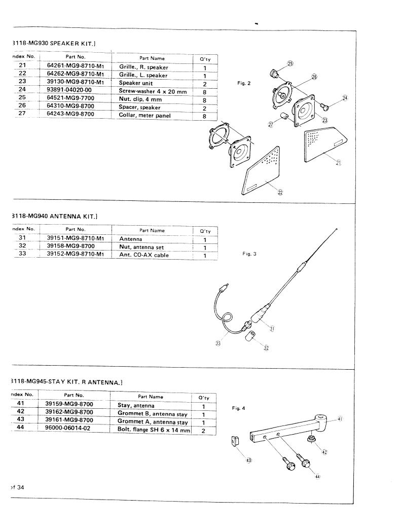Honda goldwing gl1200 line Installation Manual