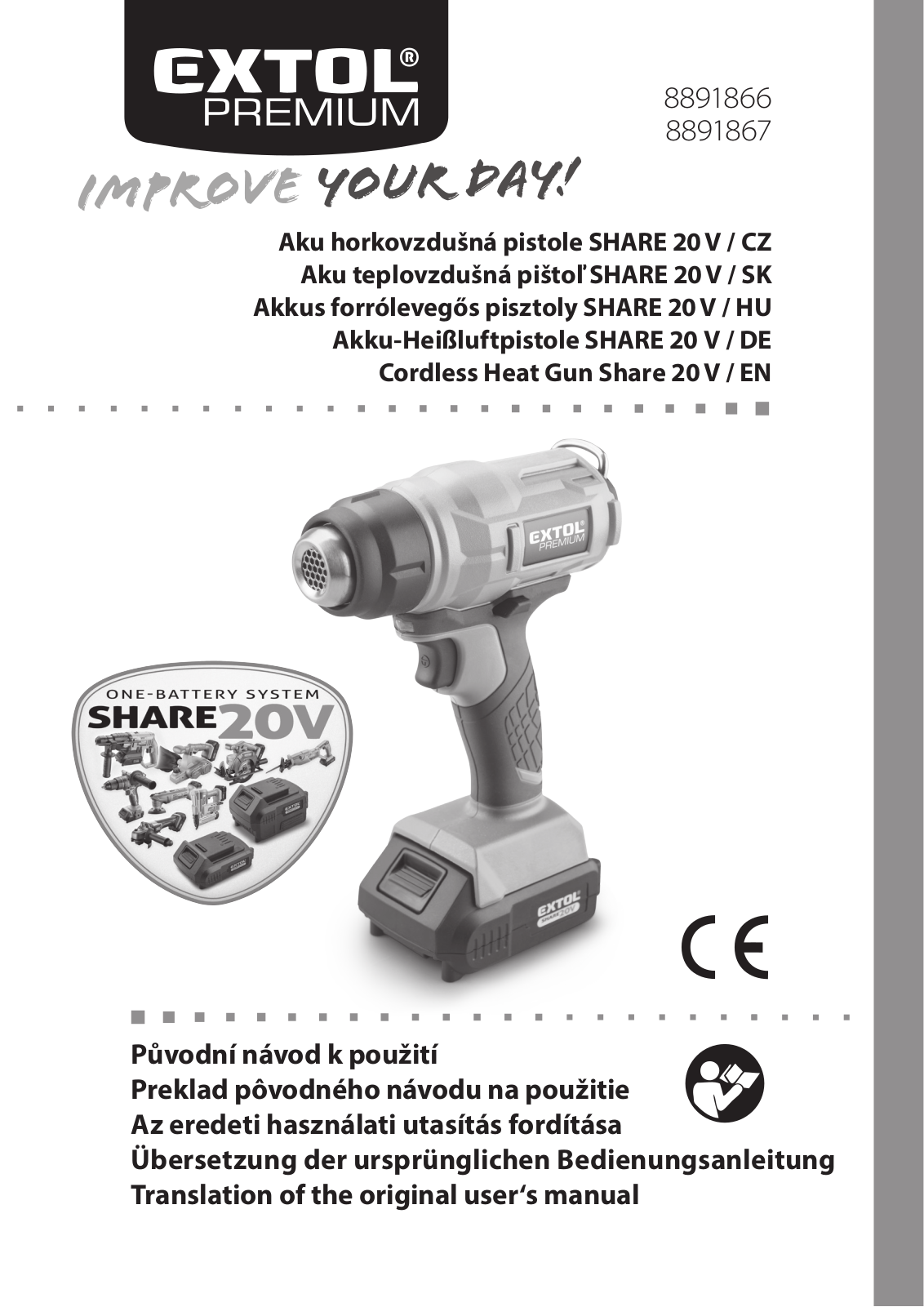Extol Premium 8891866, 8891867 User guide - ManualMachine.com