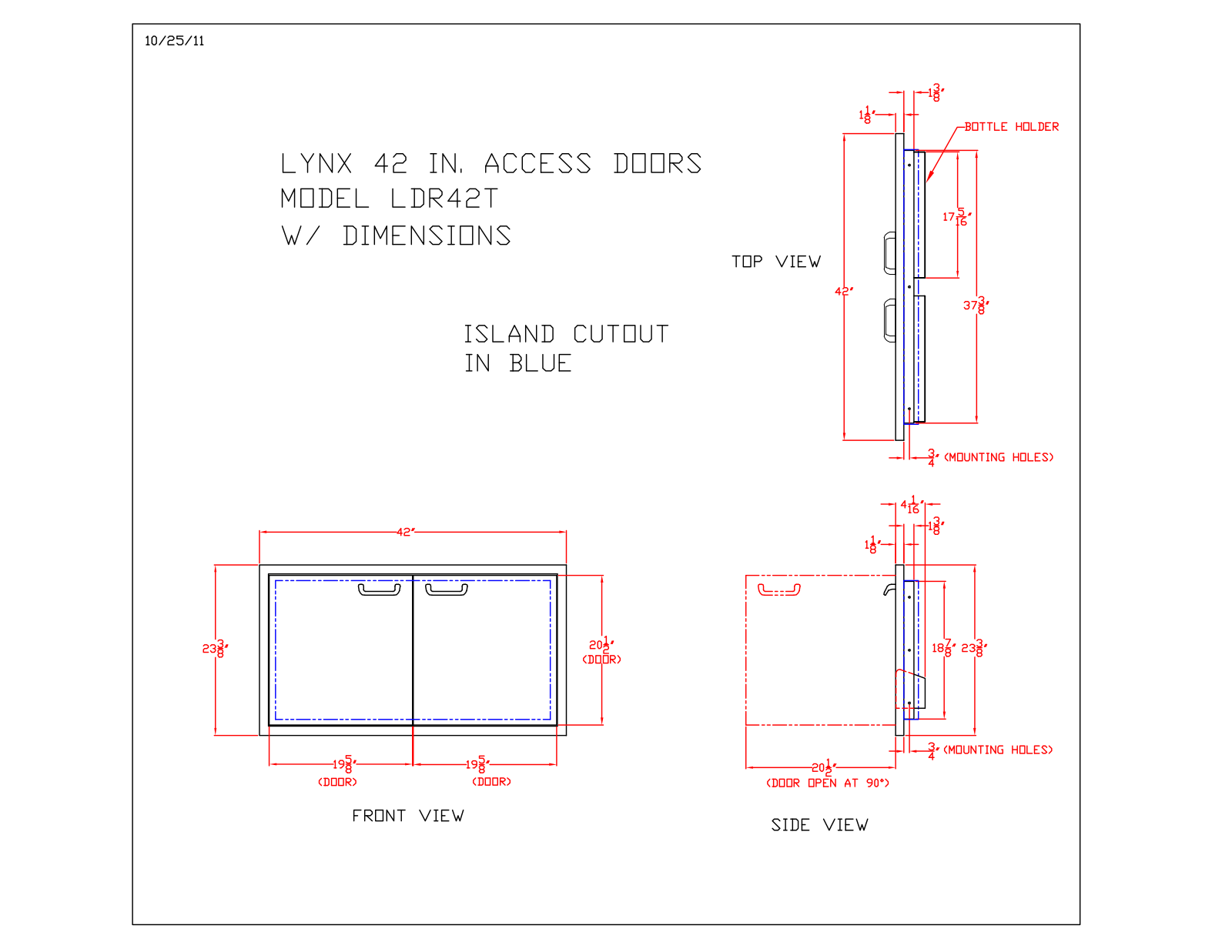 Lynx LDR42T User Manual