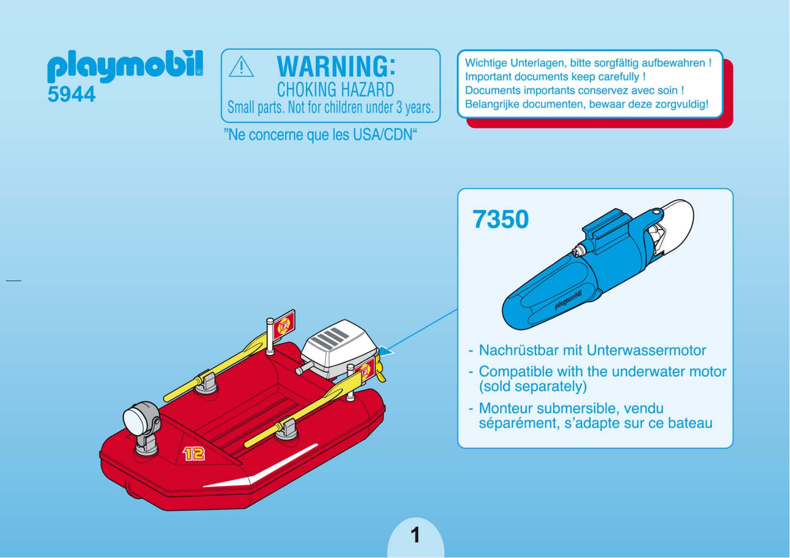 Playmobil 5944 Instructions