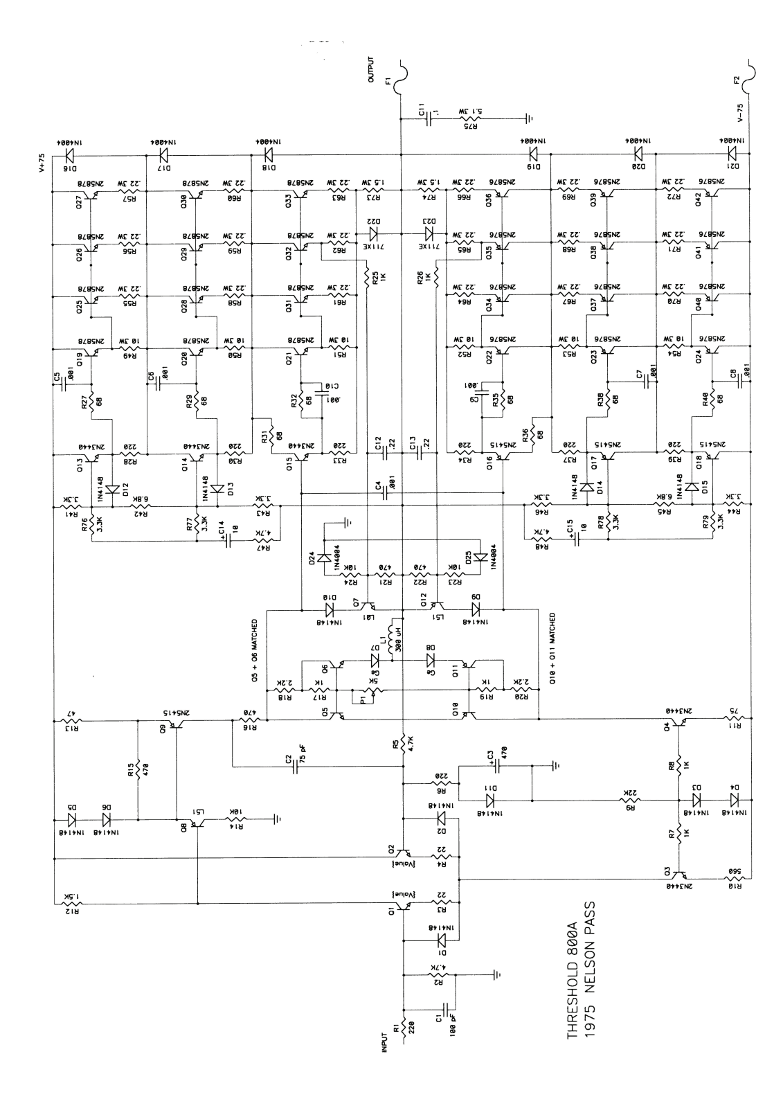 Threshold 800-A Schematic