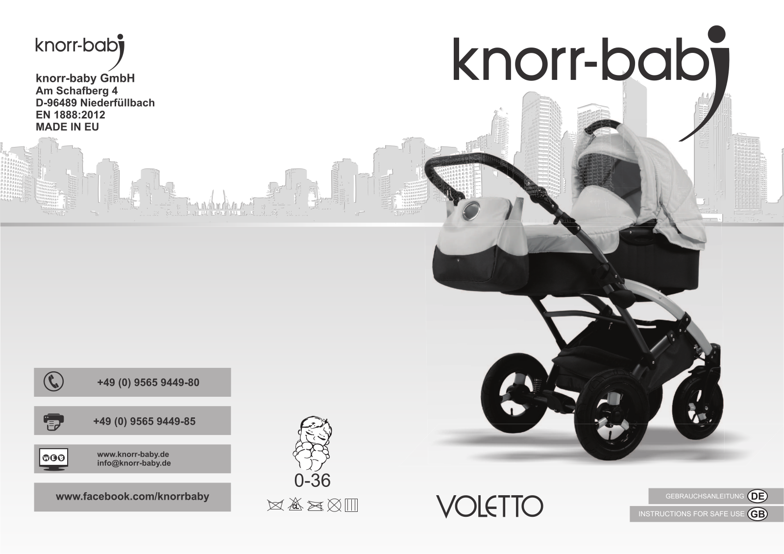 Knorr-baby Voletto User Manual