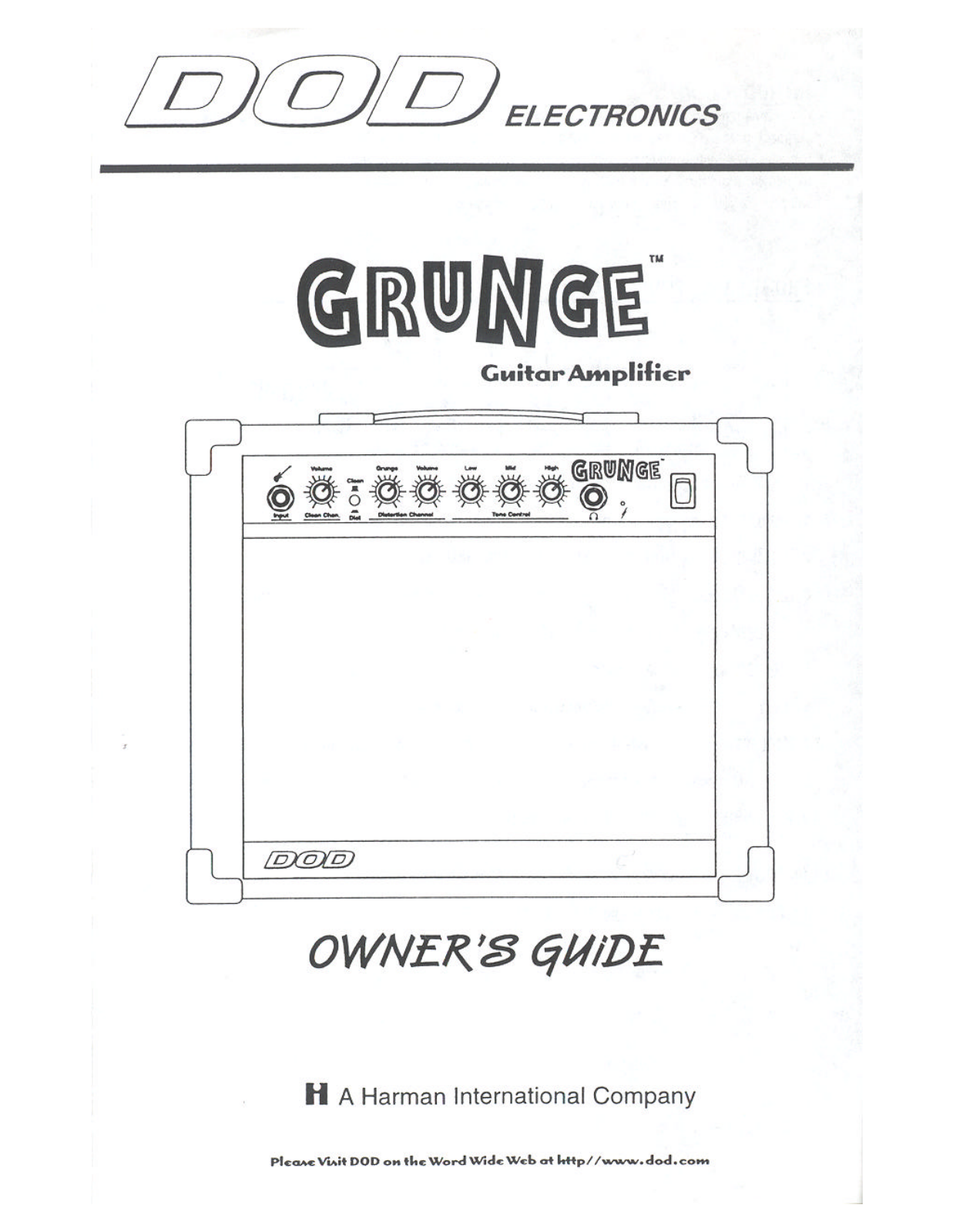 DOD GRUNGE182205A User Manual