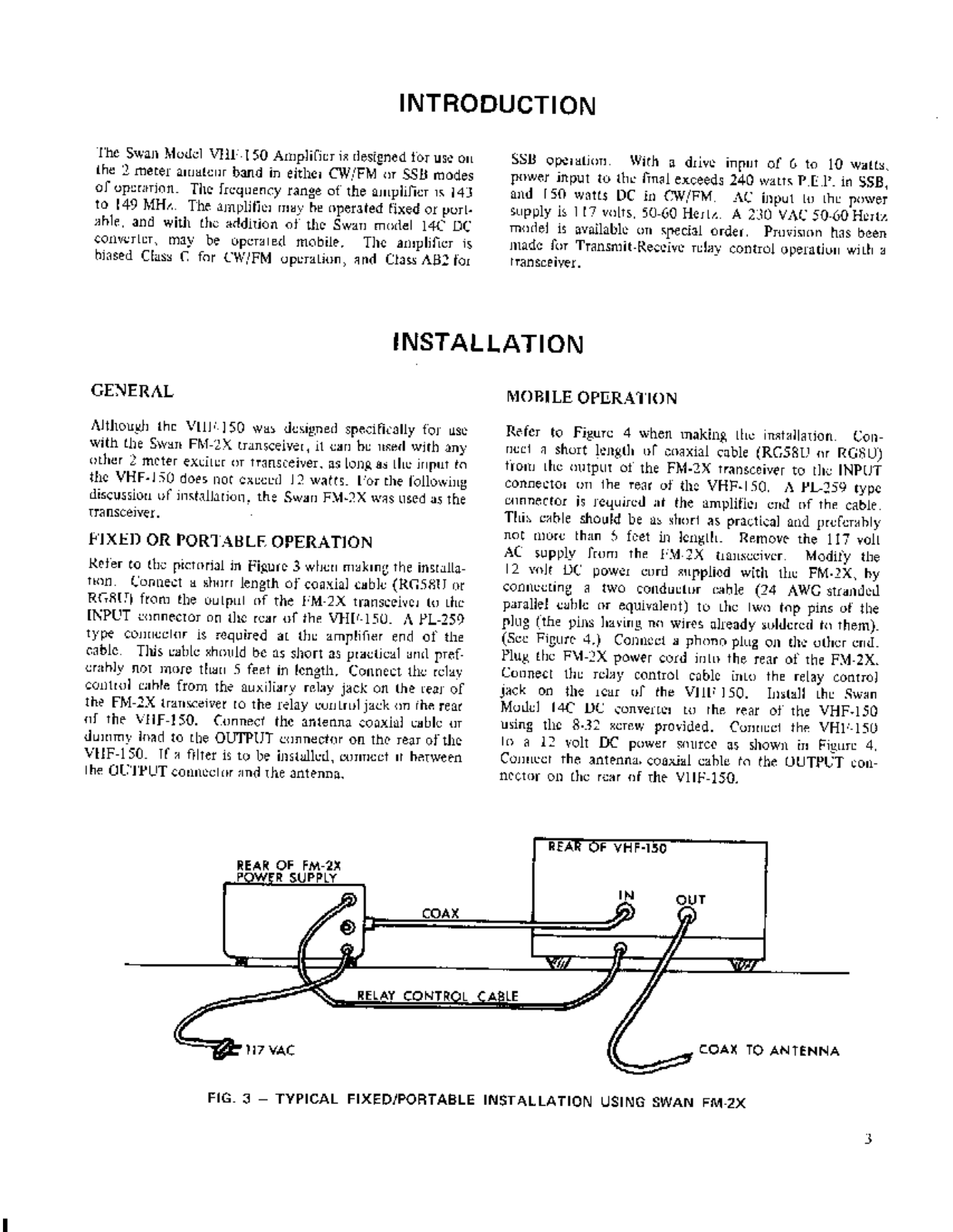 Swan VHF-150 User Manual (PAGE 04)