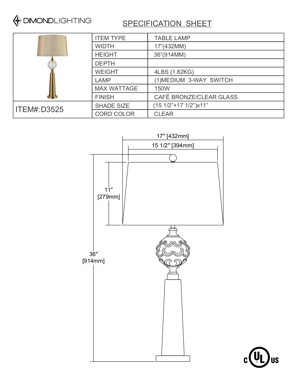 ELK Home D3525 User Manual